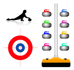 Image showing Curling illustration