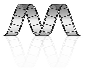 Image showing vector film strip 