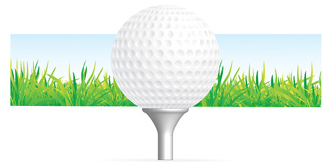 Image showing Golf background 