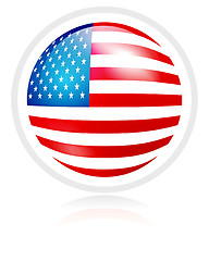 Image showing flag of USA 