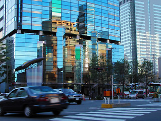 Image showing Dusk cityscape