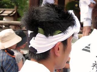 Image showing Gion matsuri detail