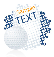 Image showing golf ball