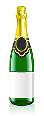 Image showing bottle of champagne