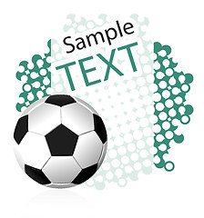 Image showing Soccer background