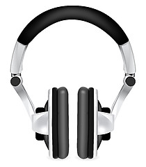 Image showing Professional icon of the headphones 