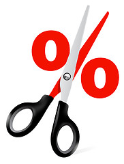 Image showing scissors illustartion