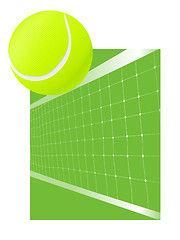 Image showing Tennis background