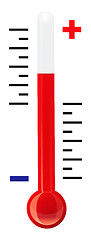 Image showing Thermometer Vector 