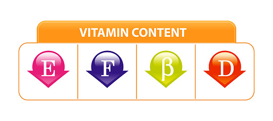 Image showing Vitamin content
