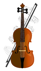 Image showing cello, violoncello 