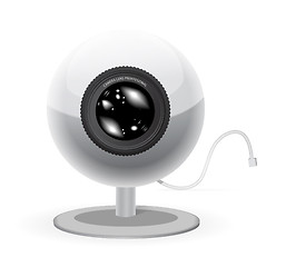 Image showing Webcam isolated on white background