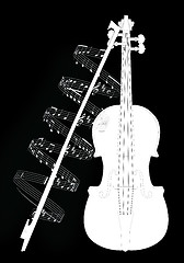 Image showing Violine