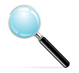 Image showing magnifying glass icon