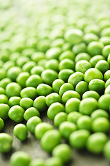 Image showing Green peas