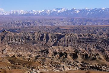 Image showing Landscape of mountains