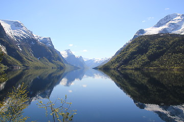 Image showing Norwegian fjord