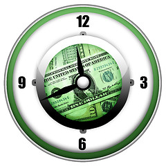 Image showing Time is money