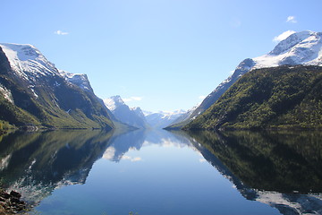 Image showing Norwegian fjord