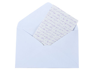 Image showing open the envelope
