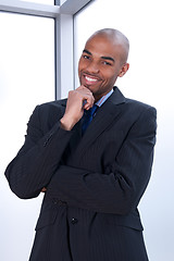 Image showing Smiling charismatic businessman