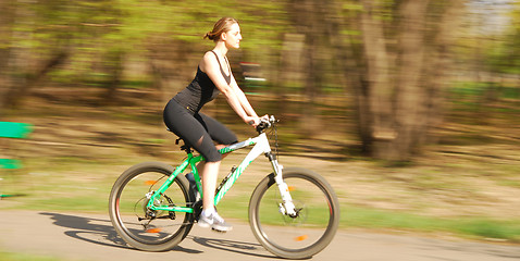Image showing cycling