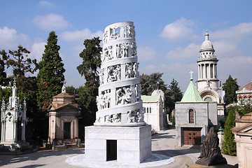 Image showing Milan cemetery