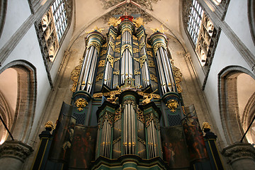 Image showing Church organ