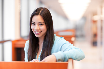 Image showing Asian college student