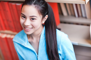 Image showing Asian college student