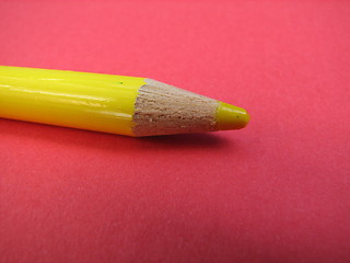 Image showing yellow pencil