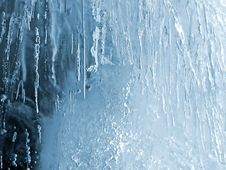 Image showing blue ice background 