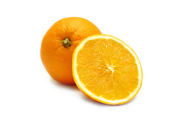 Image showing Two oranges