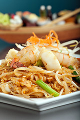 Image showing Seafood Pad Thai Dish
