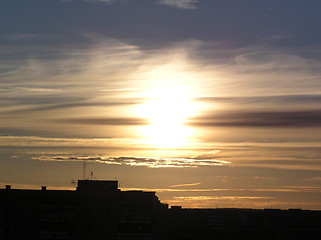 Image showing Sunset