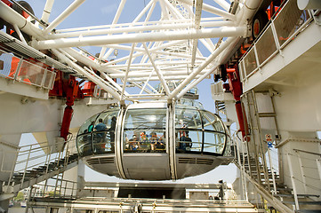 Image showing London eye