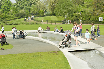 Image showing London summer park