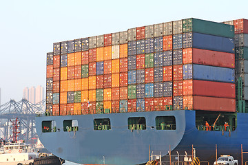 Image showing Container Ship 