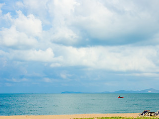 Image showing Summer on the beach