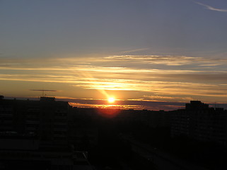 Image showing Sunset