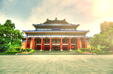 Image showing Sun Yat-sen Memorial Hall in Guangzhou, China. It is a HDR image