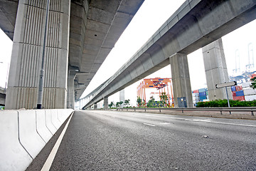 Image showing highway under the bridge