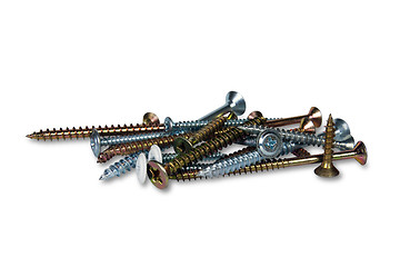 Image showing pile of screws