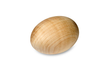 Image showing wooden souvenir egg