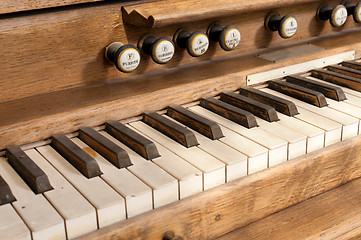 Image showing Old organ