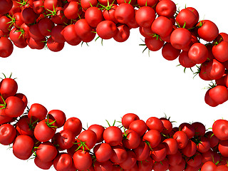 Image showing Tasty and fresh Tomatoe Cherry flows 