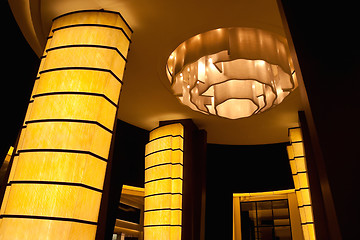 Image showing Light Hotel Lobby