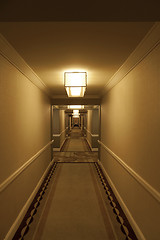 Image showing Hotel Hallway