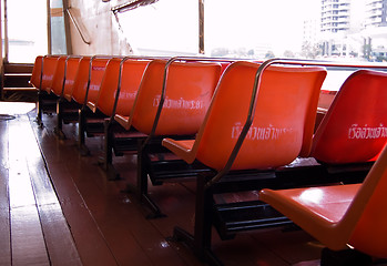 Image showing Ferry Seats