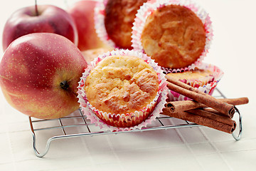 Image showing fruity muffins